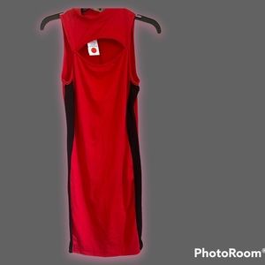 Cutout stretchy dress